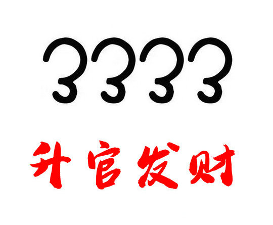 槐蔭3333吉祥號